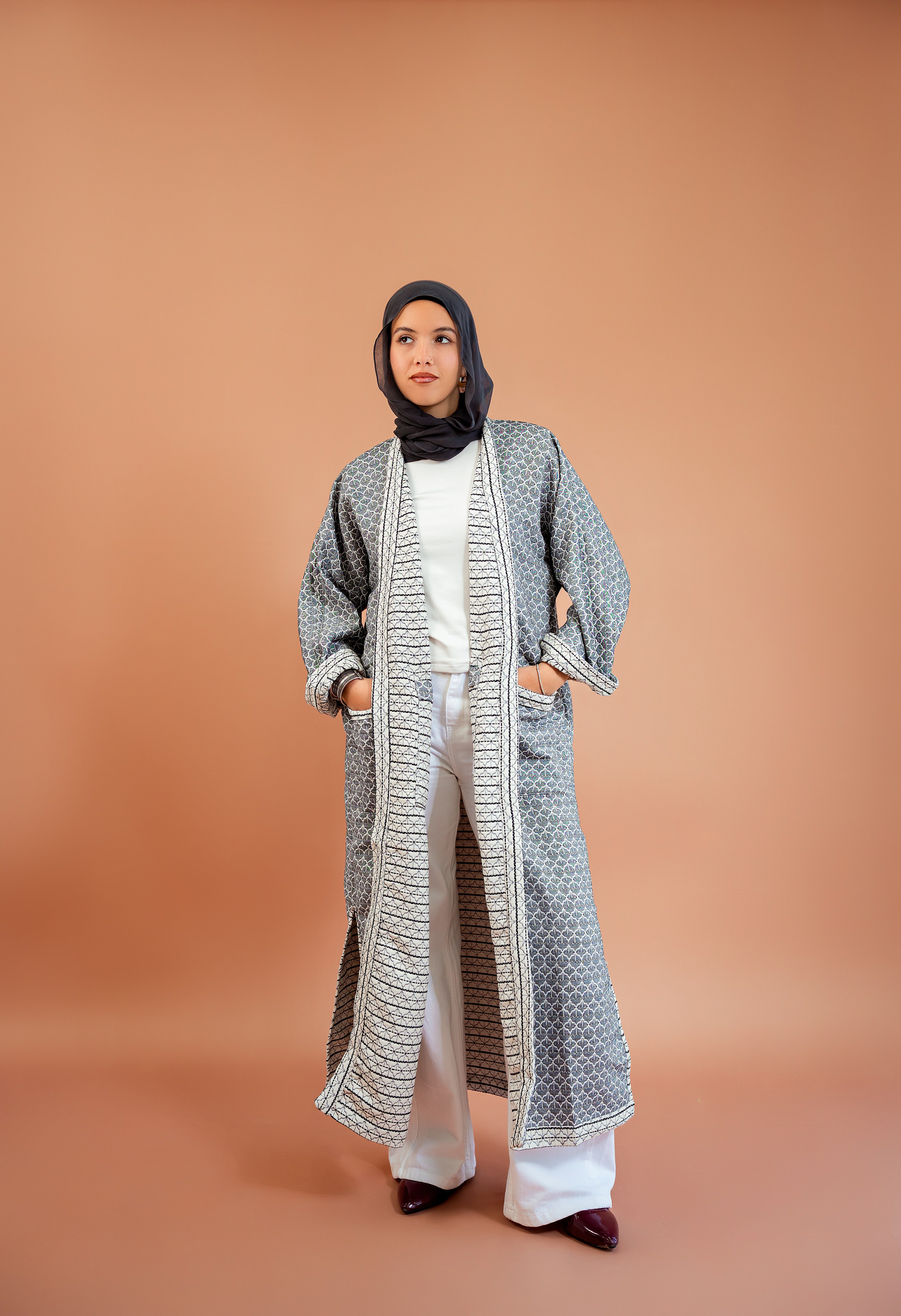 Kaftan Wajhaïn in Black