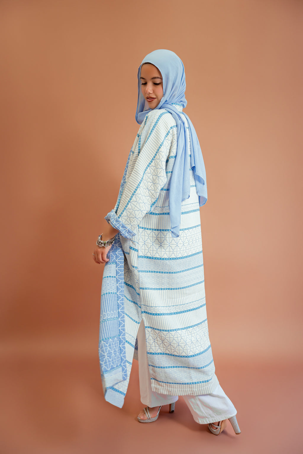 Kaftan Wajhaïn in Blue