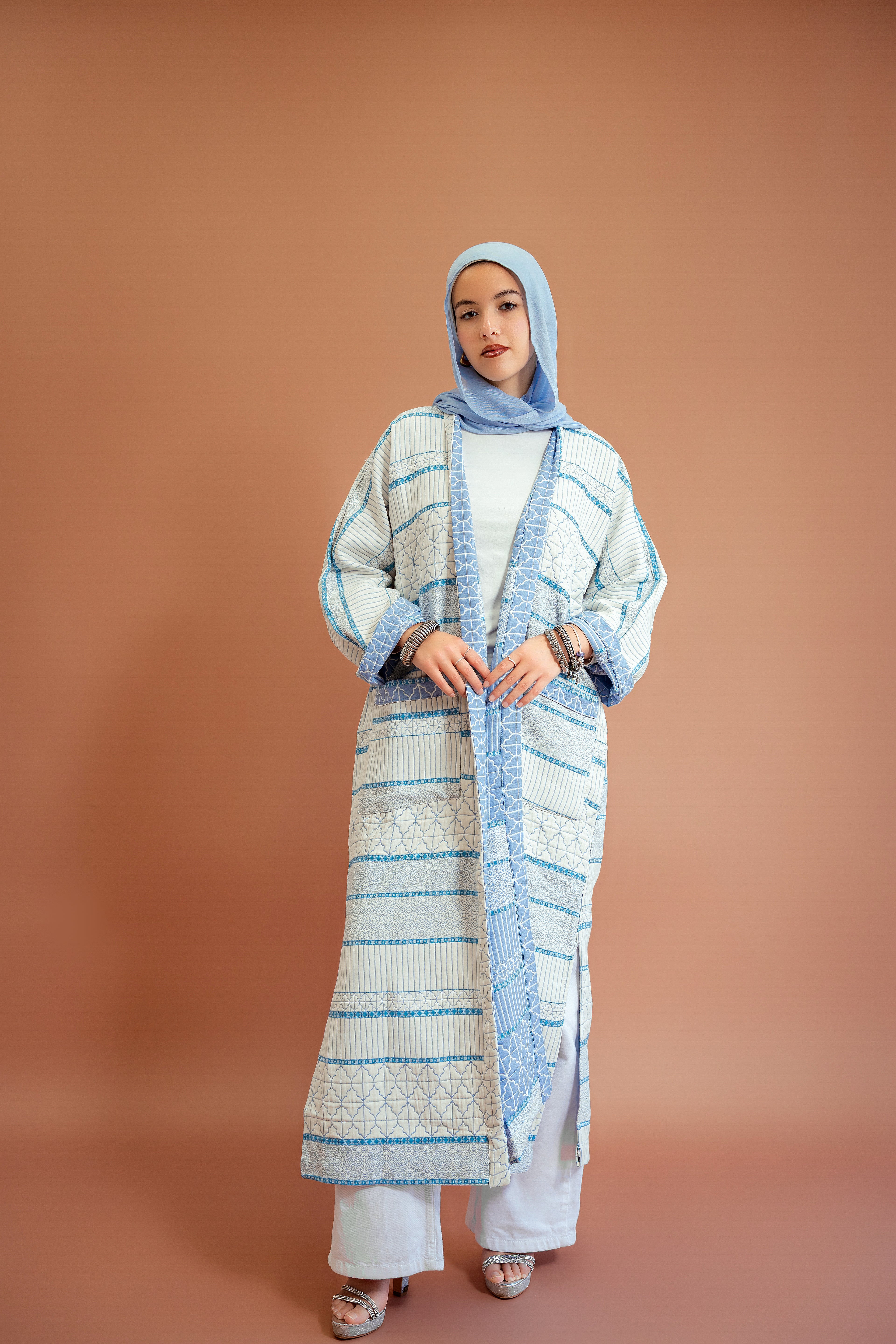 Kaftan Wajhaïn in Blue