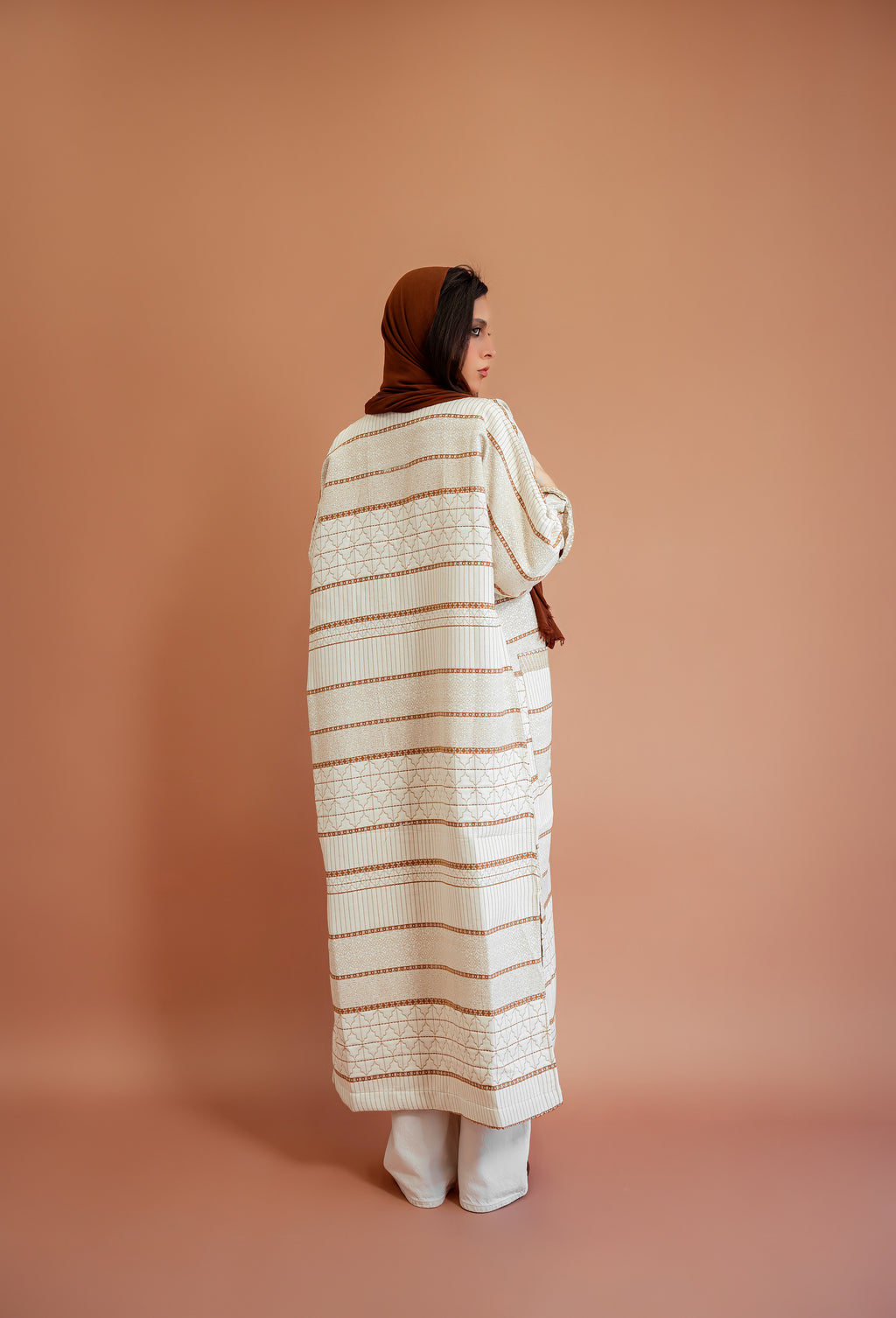 Kaftan Wajhaïn in Beige