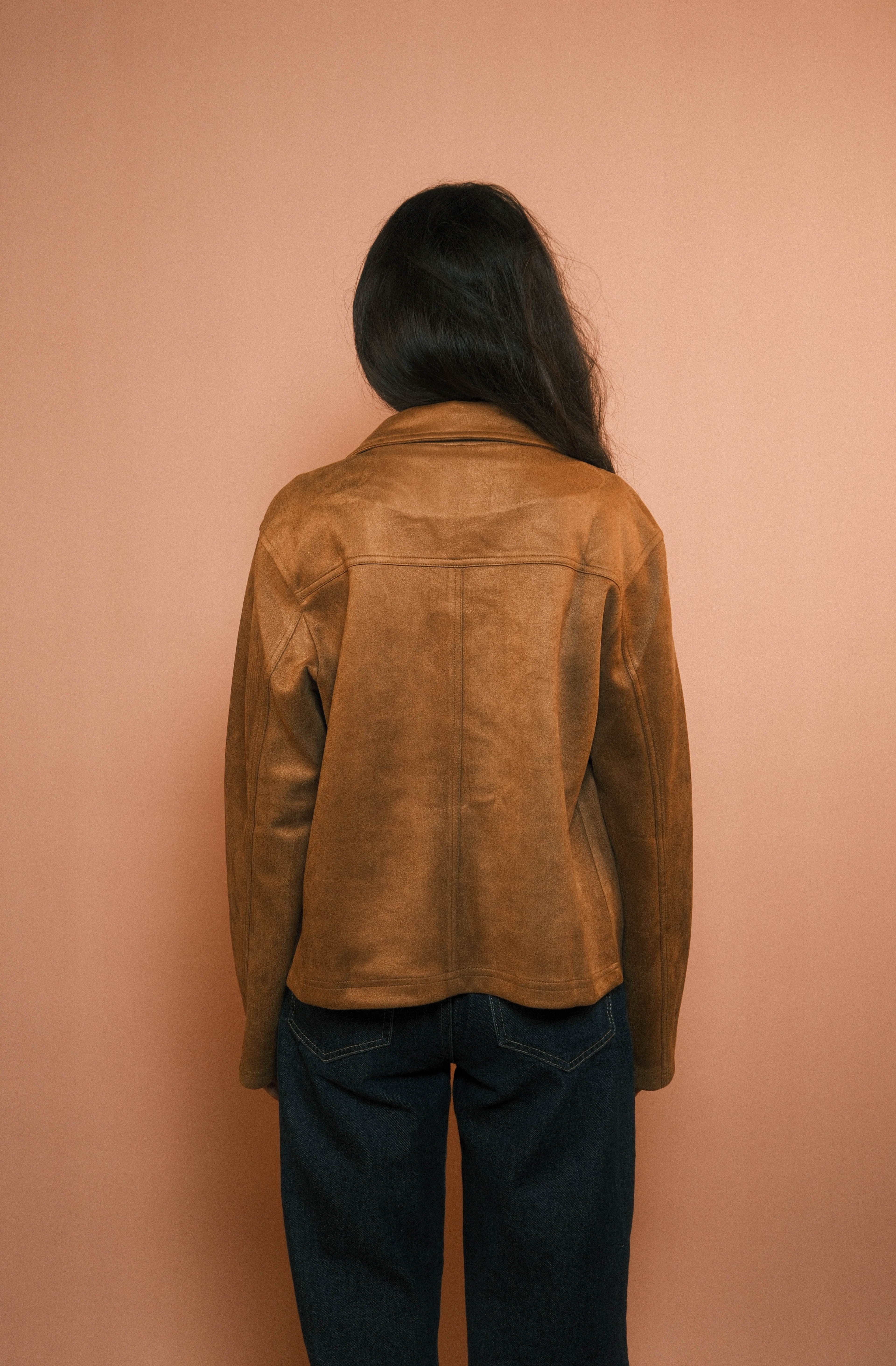 Caramel Suede Jacket