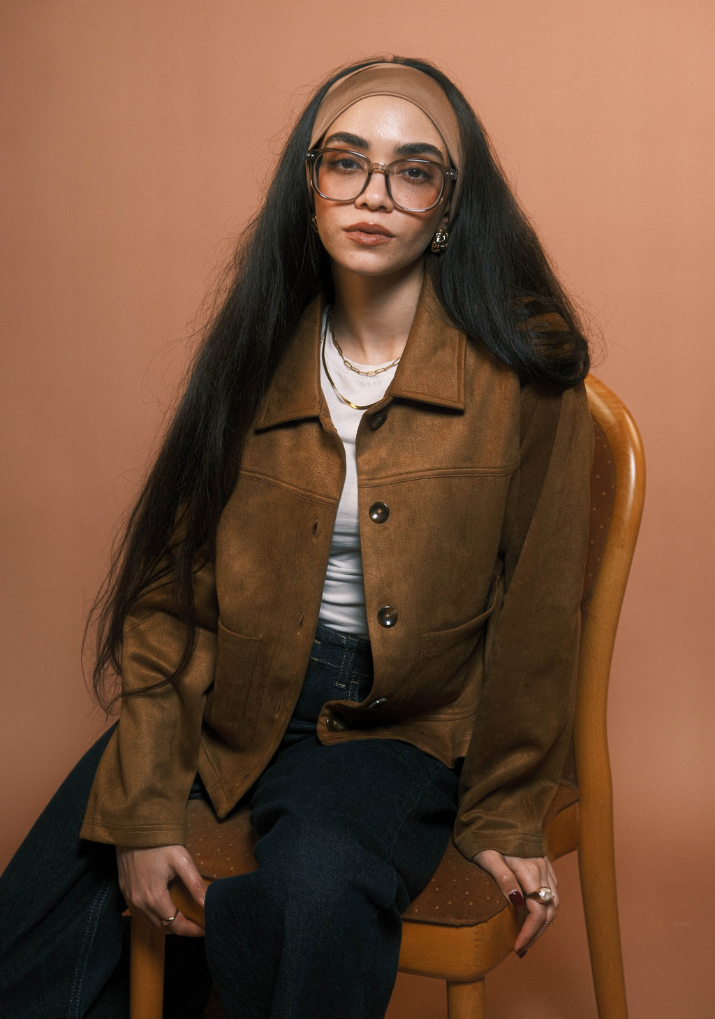Caramel Suede Jacket