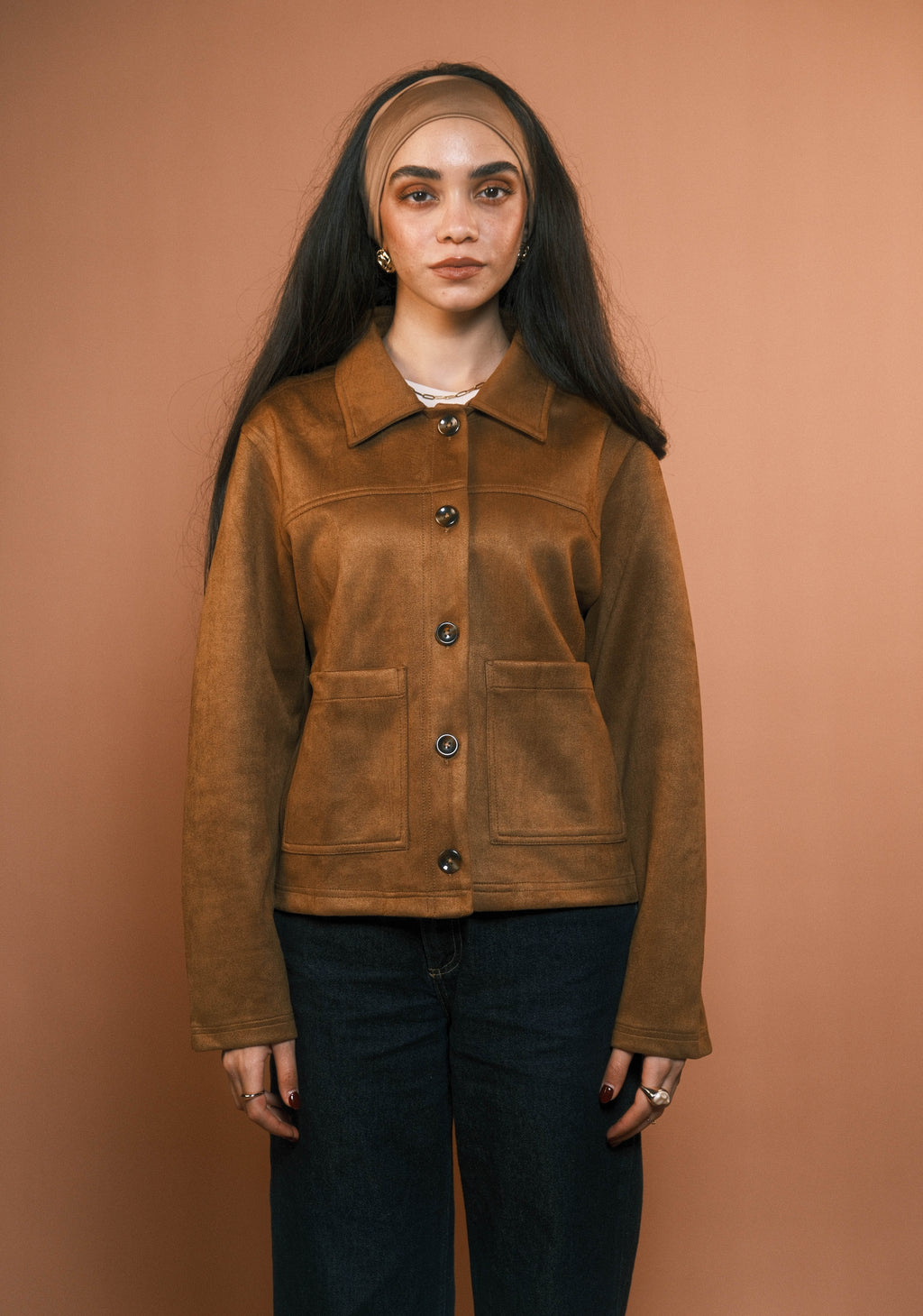 Caramel Suede Jacket