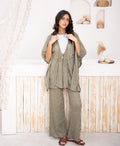 Butterfly Knit-Set in Olive