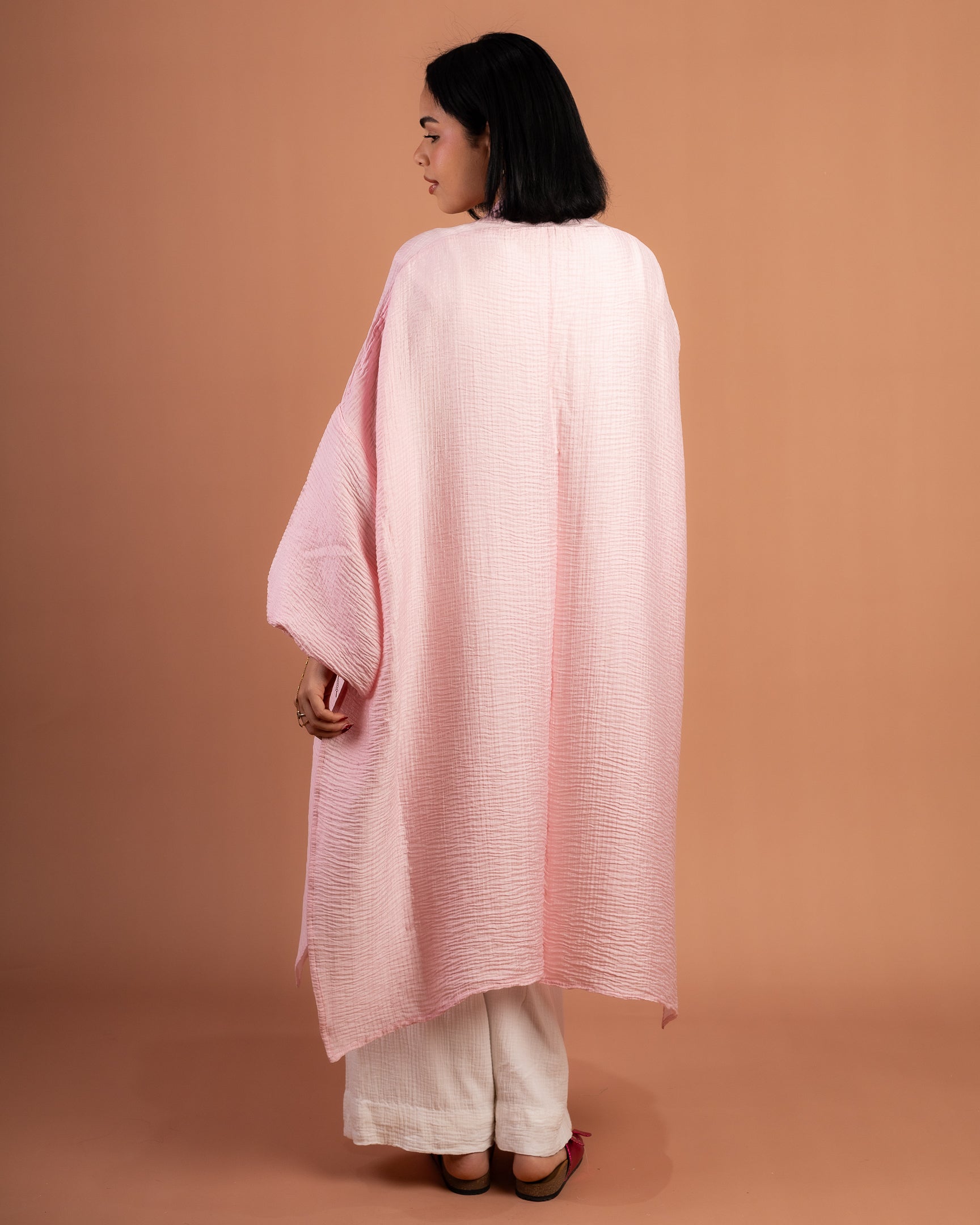 Blossom Flowy Cardigan in Pink
