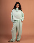 Turtle Linen Set in Mint